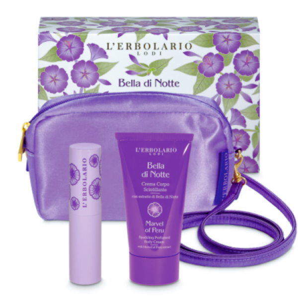 L'Erbolario Beauty Mini Bag Bella di Notte Στέρεο άρωμα 9g  Κρέμα σώματος  75ml